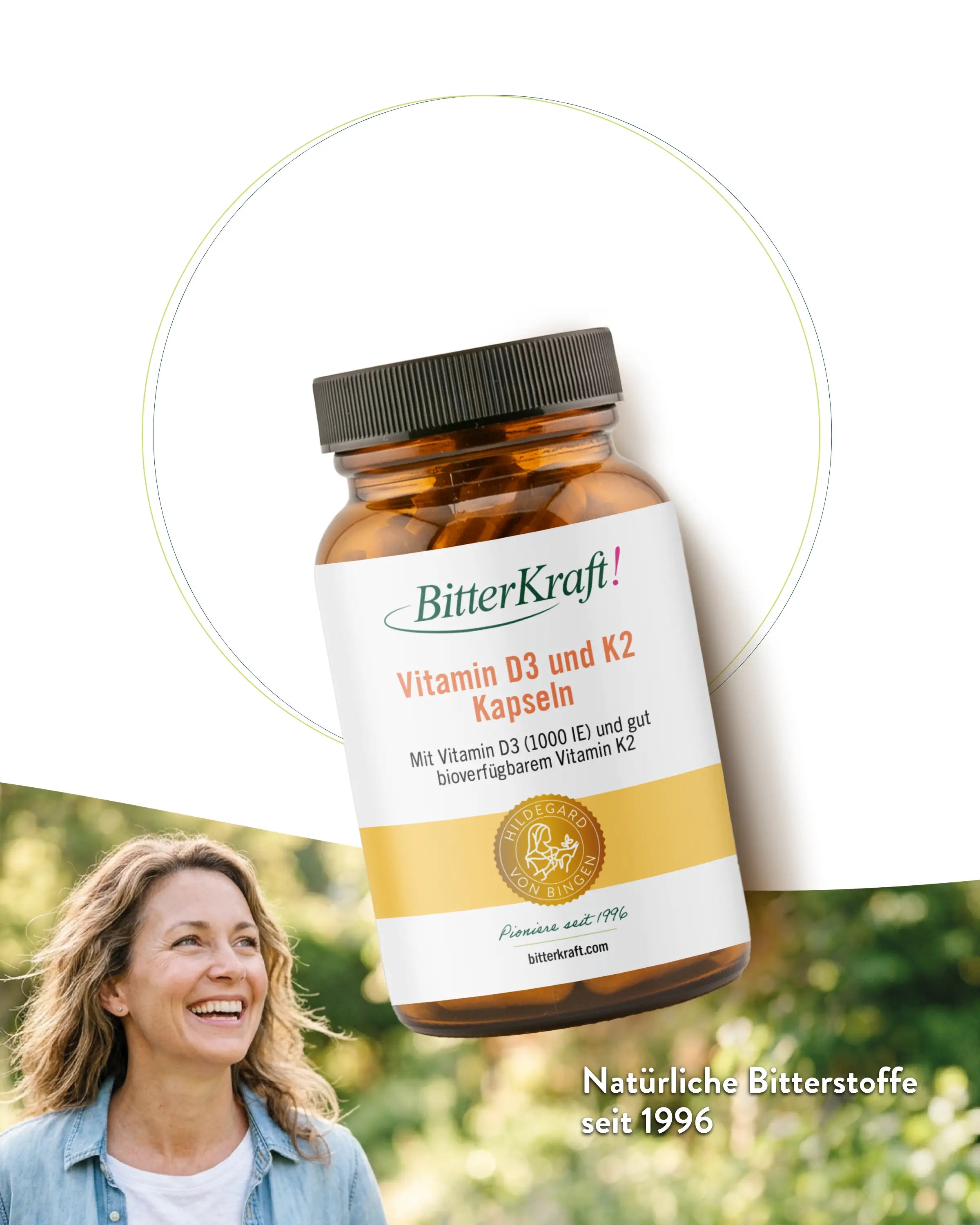 Gélules Bitterkraft Vitamine D3 et K2