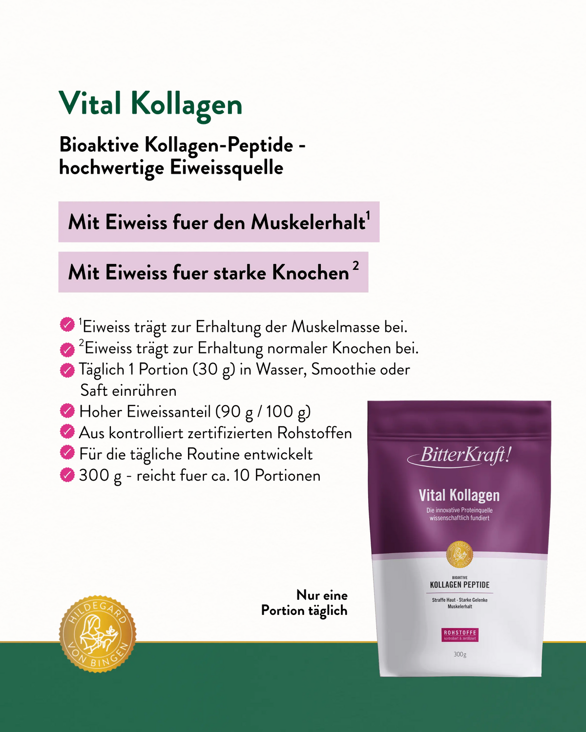 BitterKraft ! Collagène Vital