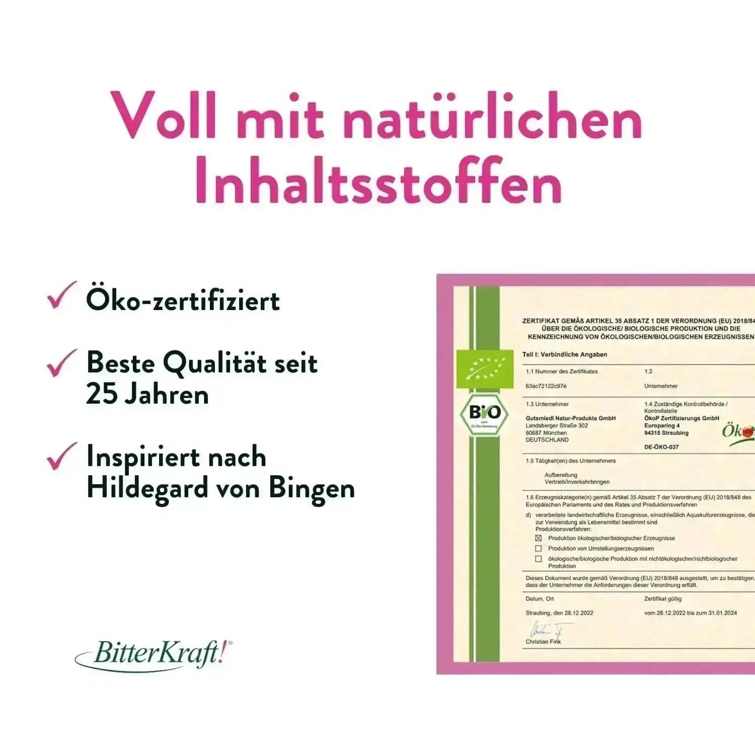 BitterKraft! Original Alkoholfrei Spray (BIO) 20ml