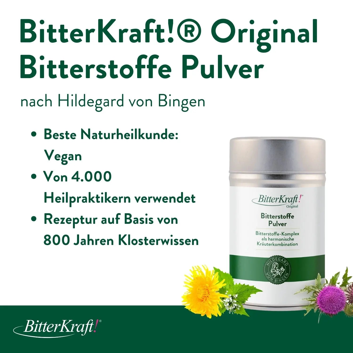 BitterKraft! Original Pulver 100g MHD bis 30.03.2026 Bitterkraft GmbH - Bitterkraft