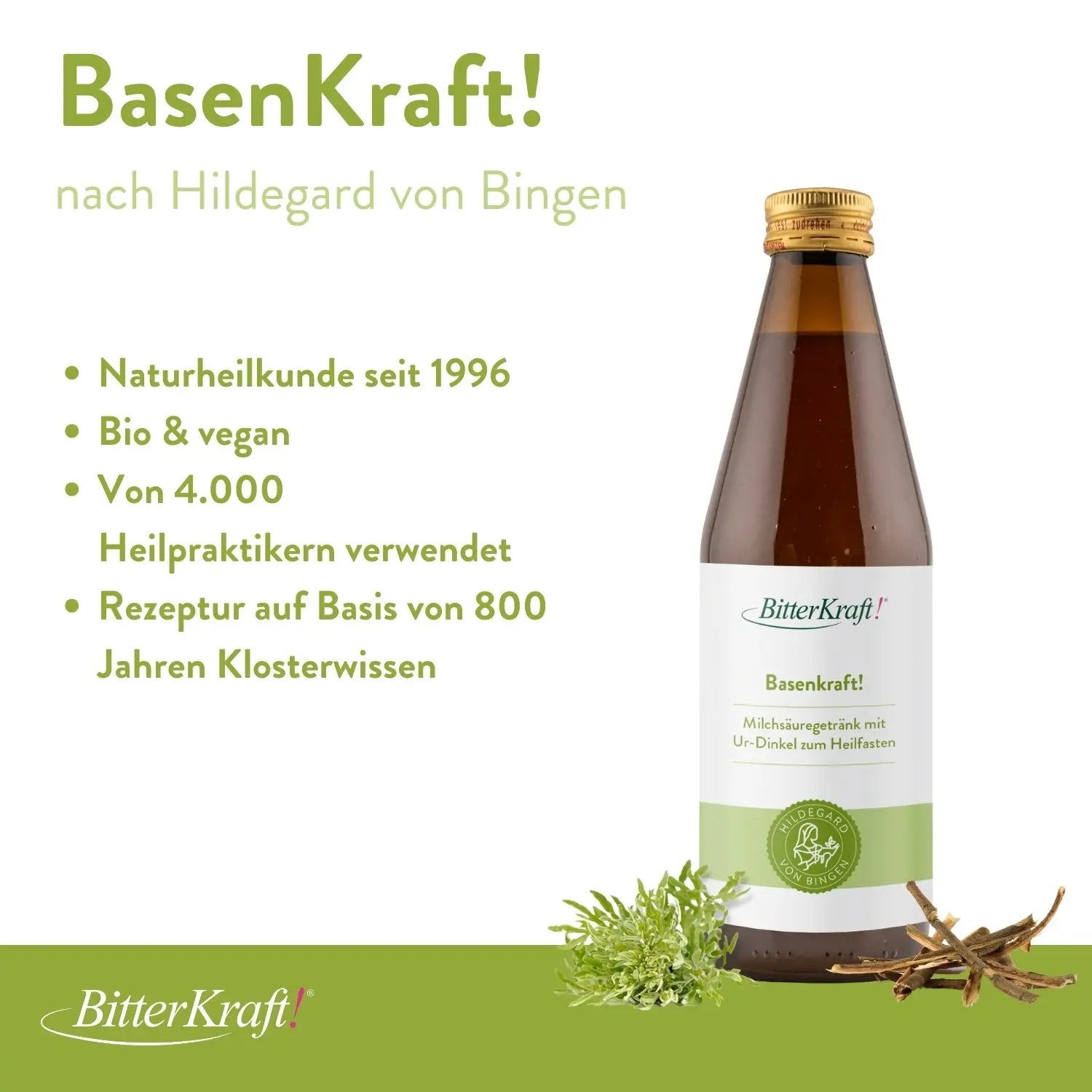Basenkraft! Original (BIO) Bitterkraft GmbH - Bitterkraft