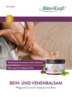 Baume pour les jambes et les veines – Titelseite