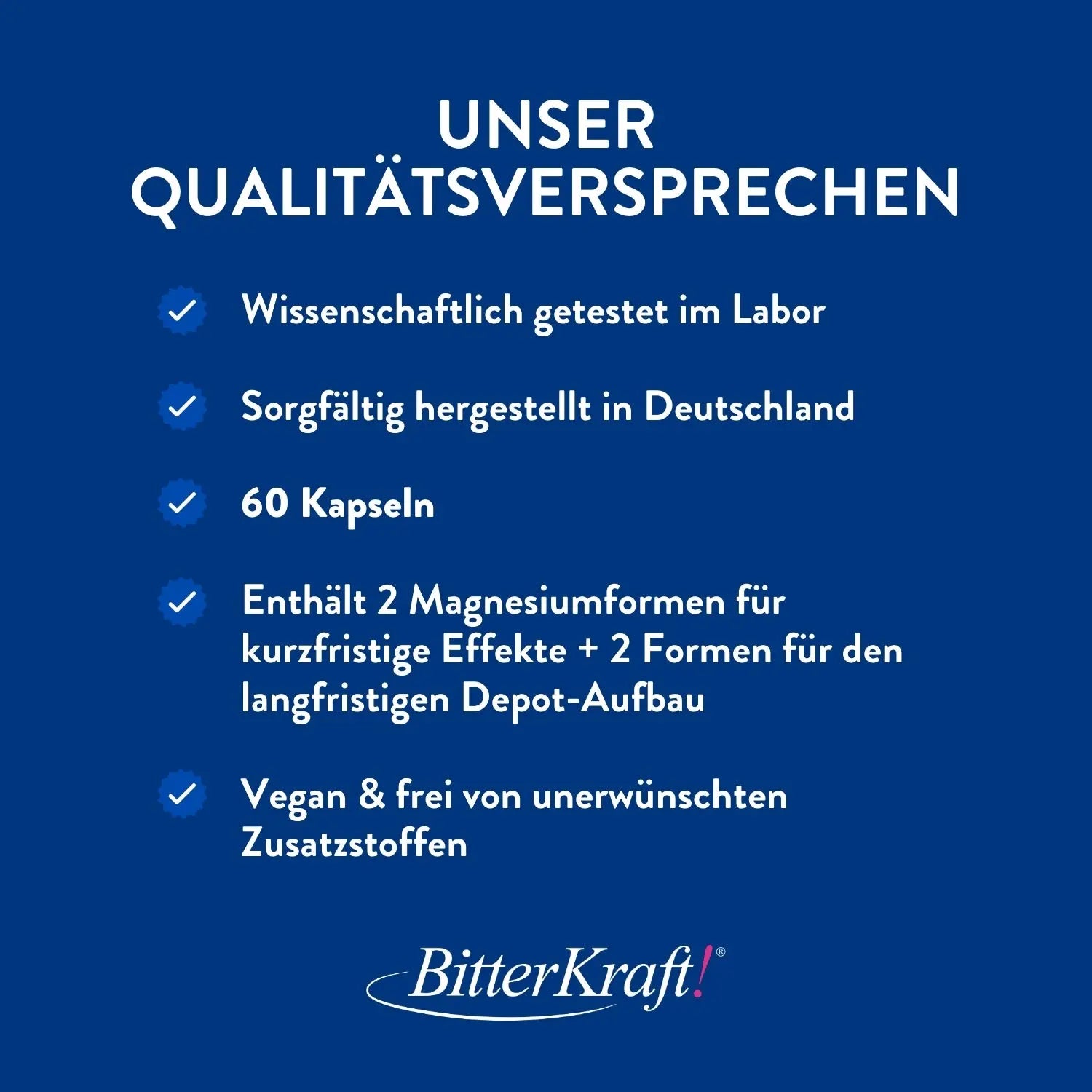 Bitterkraft Magnesium Komplex (60 Kapseln)