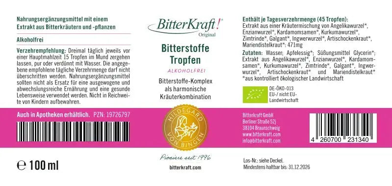 Darm-Kur-Box Bitterkraft GmbH - Bitterkraft