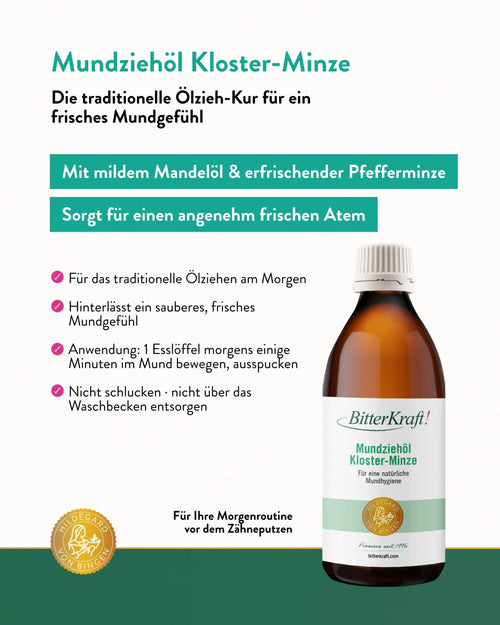 Mundziehöl Kloster-Minze